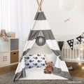 Teepee Tent For Children With Carry Case Toys For Girls Boys Indoor Outdoor Playing Set Of 2 Packs