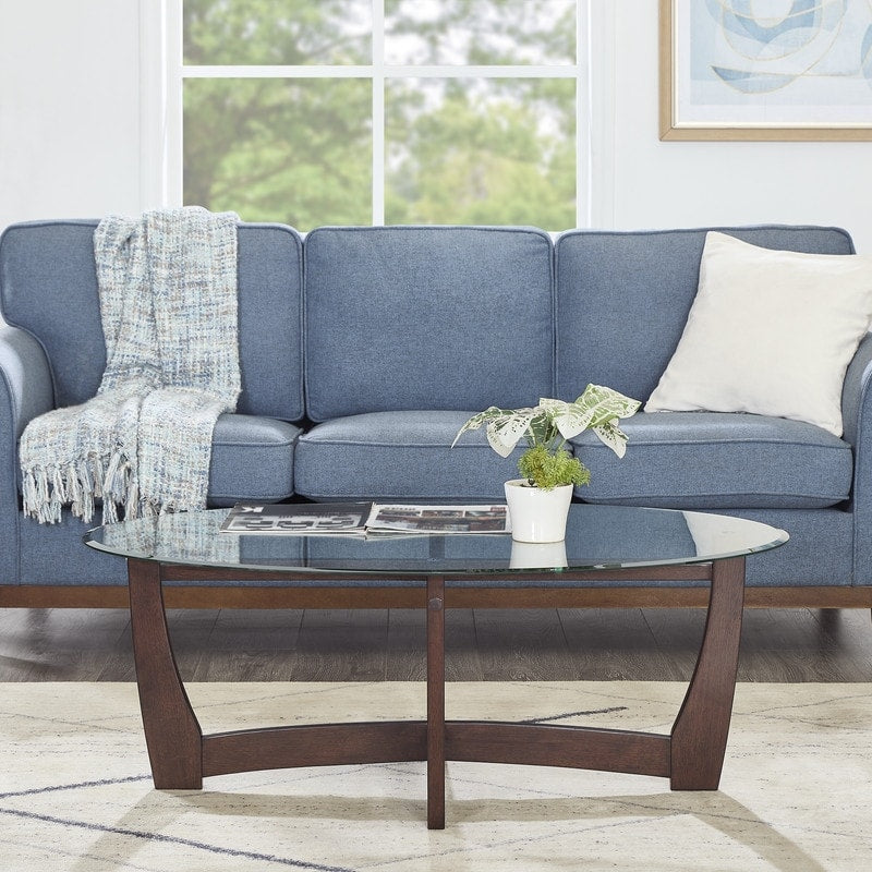 Tempered Glass Coffee Tables Modern Minimalist Center Tables For Living Room Office Apartment
