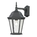 Temple Hill 18 High 1 Light Outdoor Sconce Matte Textured Black 18 Inch Tall