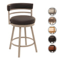 Tempo Furniture Camden Swivel 26 Counterstool W Fully Welded Metal Frame Commercial Grade By Furnish Theory Various Colors