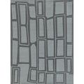 Tempo Handloomed New Zealand Wool Charcoal Gray Area Rug 8 X 10