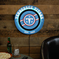 Tennessee Titans Led Metal Lit Wall Sign Decor