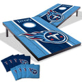 Tennessee Titans Nfl Compact 2X3 Tailgate Cornhole Board Set