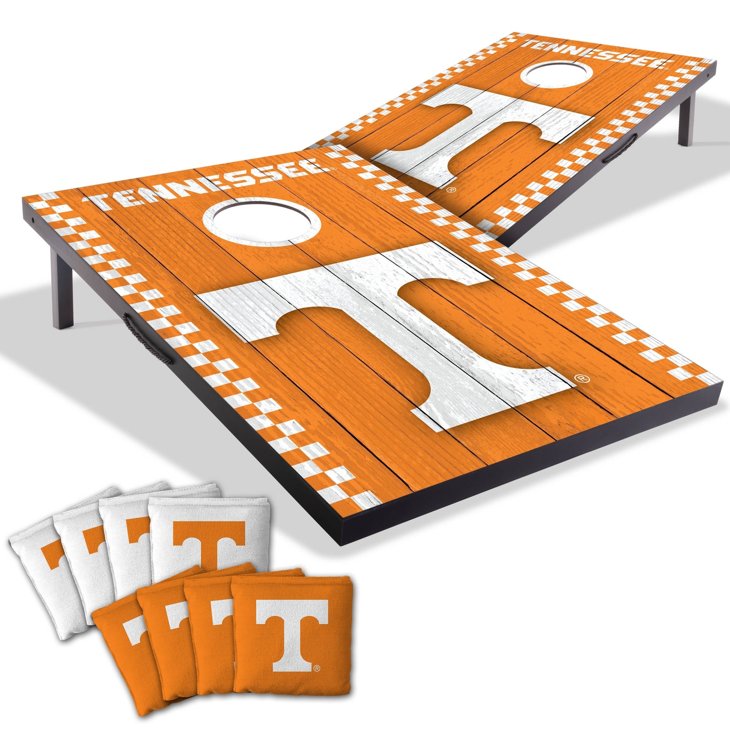 Tennessee Volunteers Ncaa Compact 2X3 Tailgate Cornhole Board Set