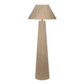 Teny Accent Floor Lamp Tapered Shade Brown Jute Wrapped Base 61 Inch