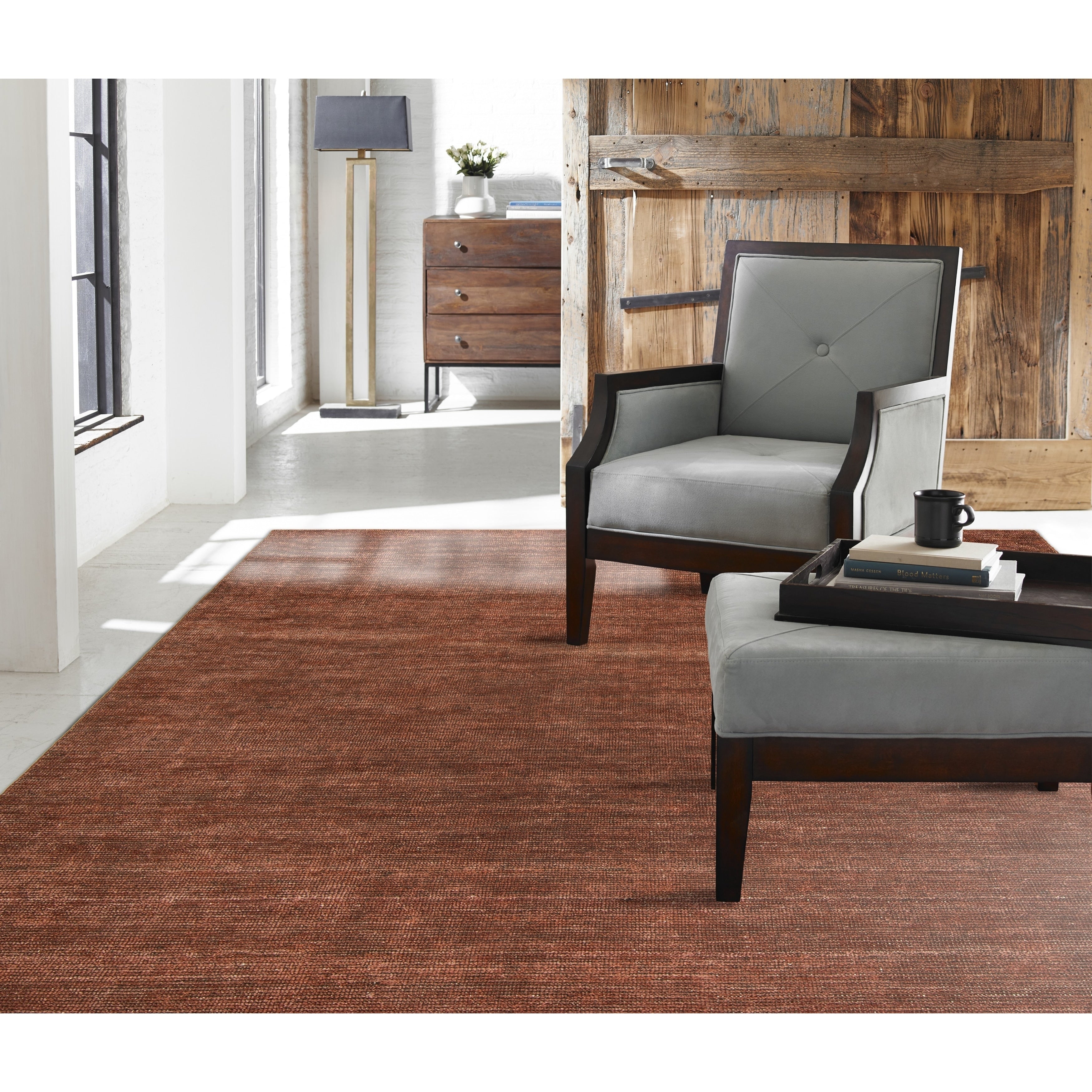 Terra Allspice Handmade Area Rug 96 X 13 96 X 13