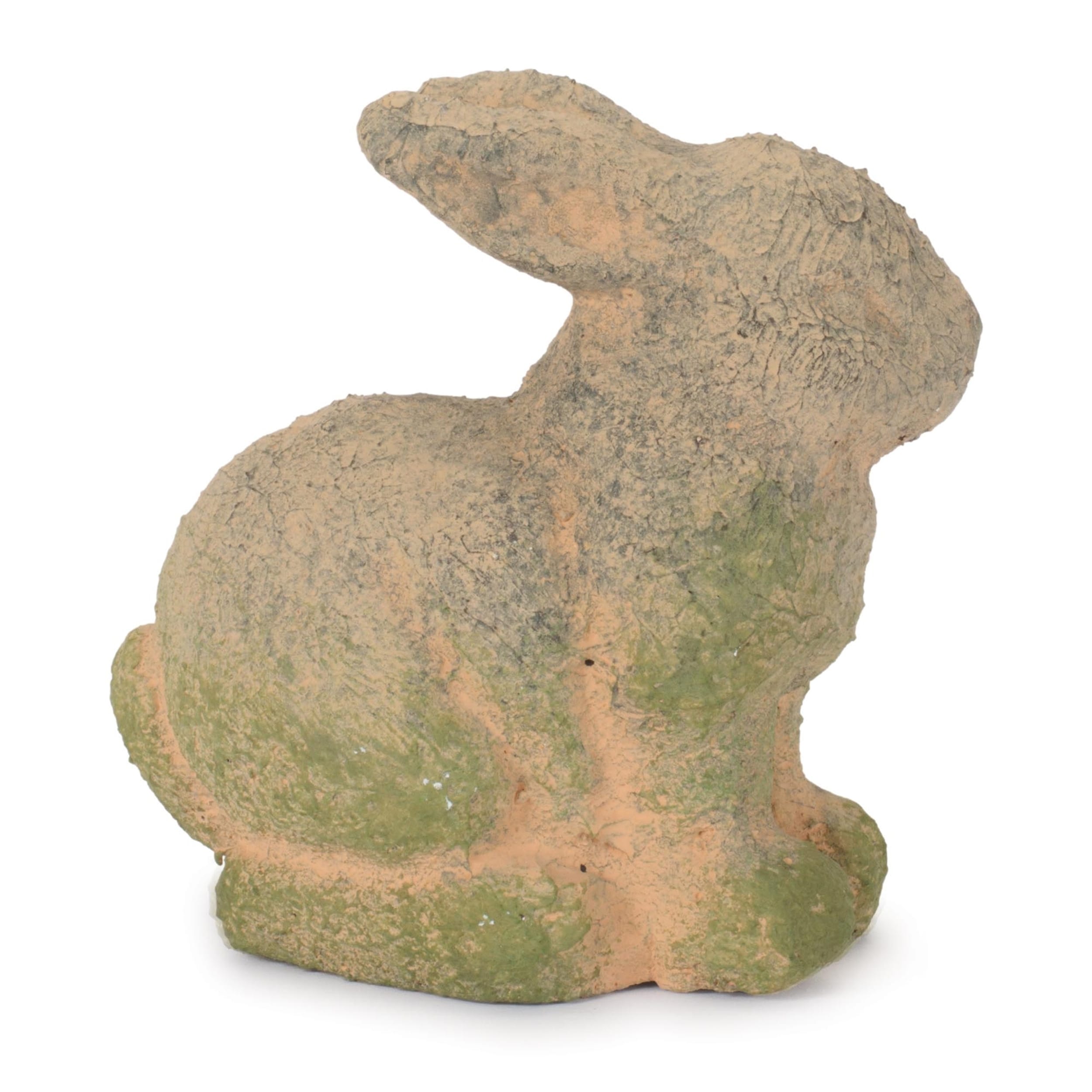 Terra Cotta Garden Rabbit Set Of 2
