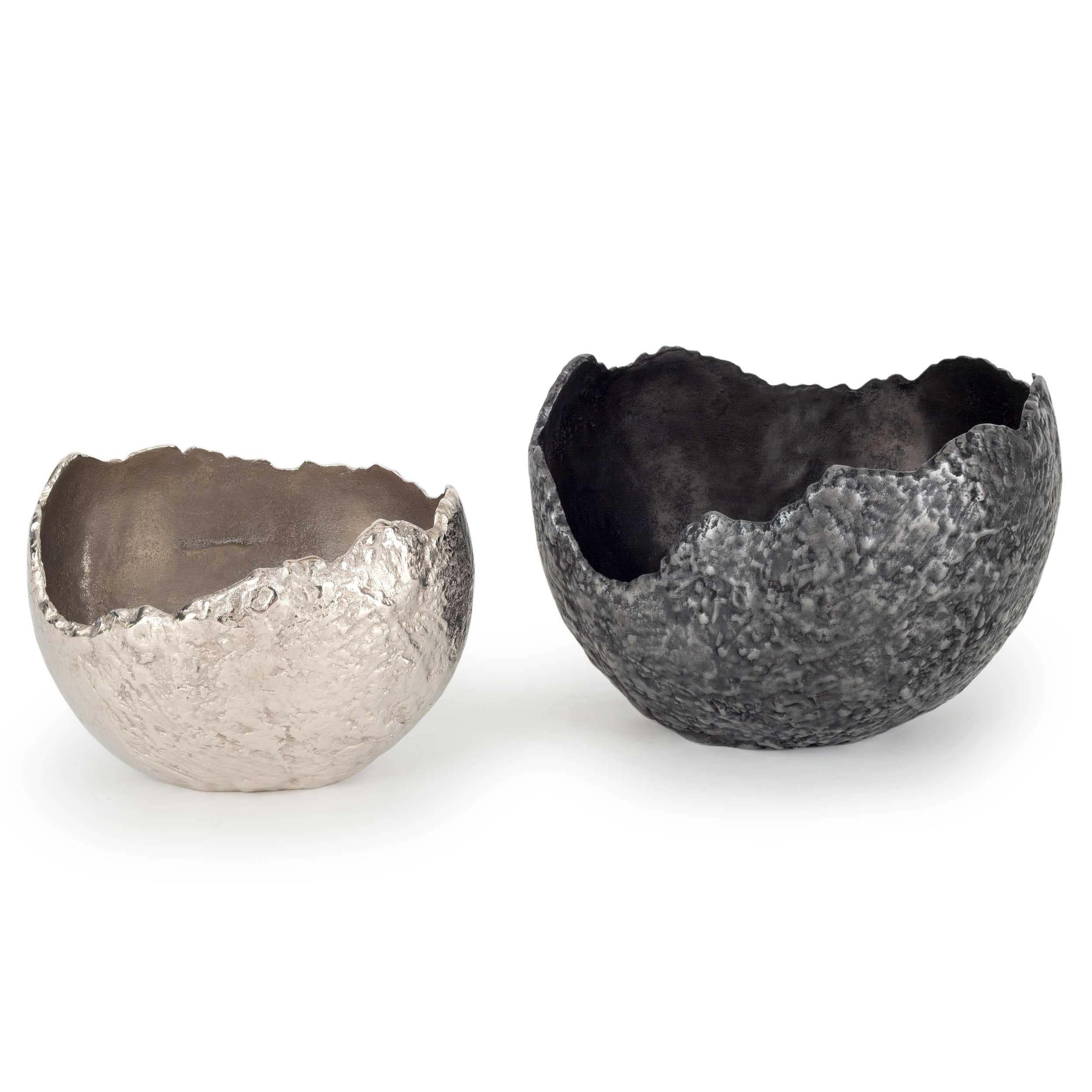 Silver Orchid Luts Metal Bowls