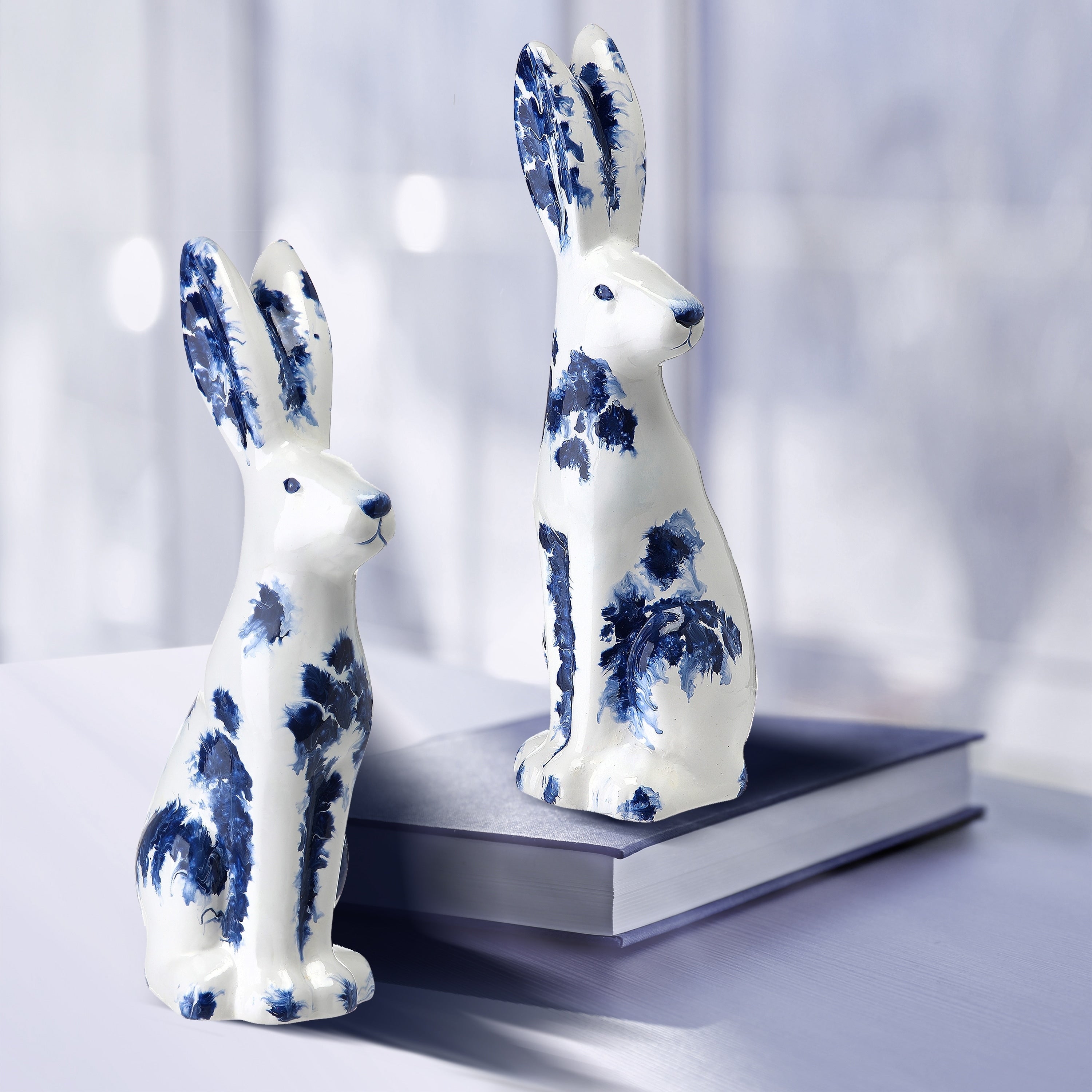 Terracotta Bloomsbury Tall Bunny 9 Set Of 2