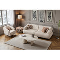 Terraux 3 Pieces Living Room Sets 2 Sofa 1 Chair