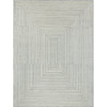 Teton Hand Tufted New Zealand Wool Gray Ivory Area Rug