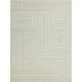 Teton Hand Tufted New Zealand Wool Silver Ivory Area Rug