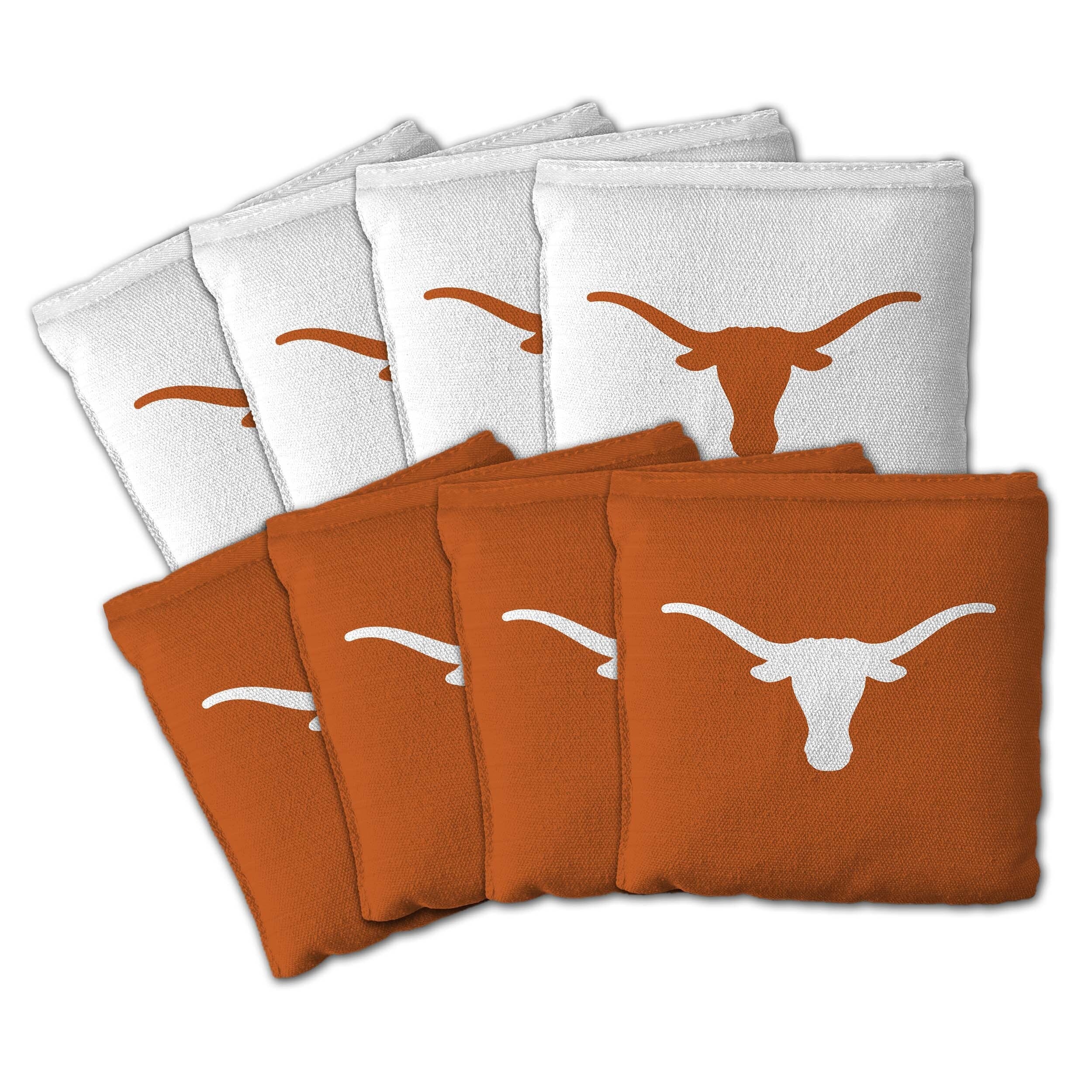 Texas Longhorns Ncaa Dual Sided Pro Stop Slide Cornhole Bags