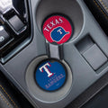 Texas Rangers 4 Piece Ceramic Car Coaster Set
