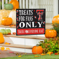 Texas Tech University Yard Sign Halloween Treats For Fans