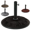 International Caravan Resin Compound Roman Numeral Umbrella Stand