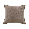 Textured Throw Pillow With Stitched Contrast Edge Set Of 2