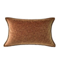 Textured Throw Pillow With Stitched Contrast Edge Set Of 2