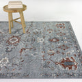 Thaddeus Distressed Medallion Area Rug