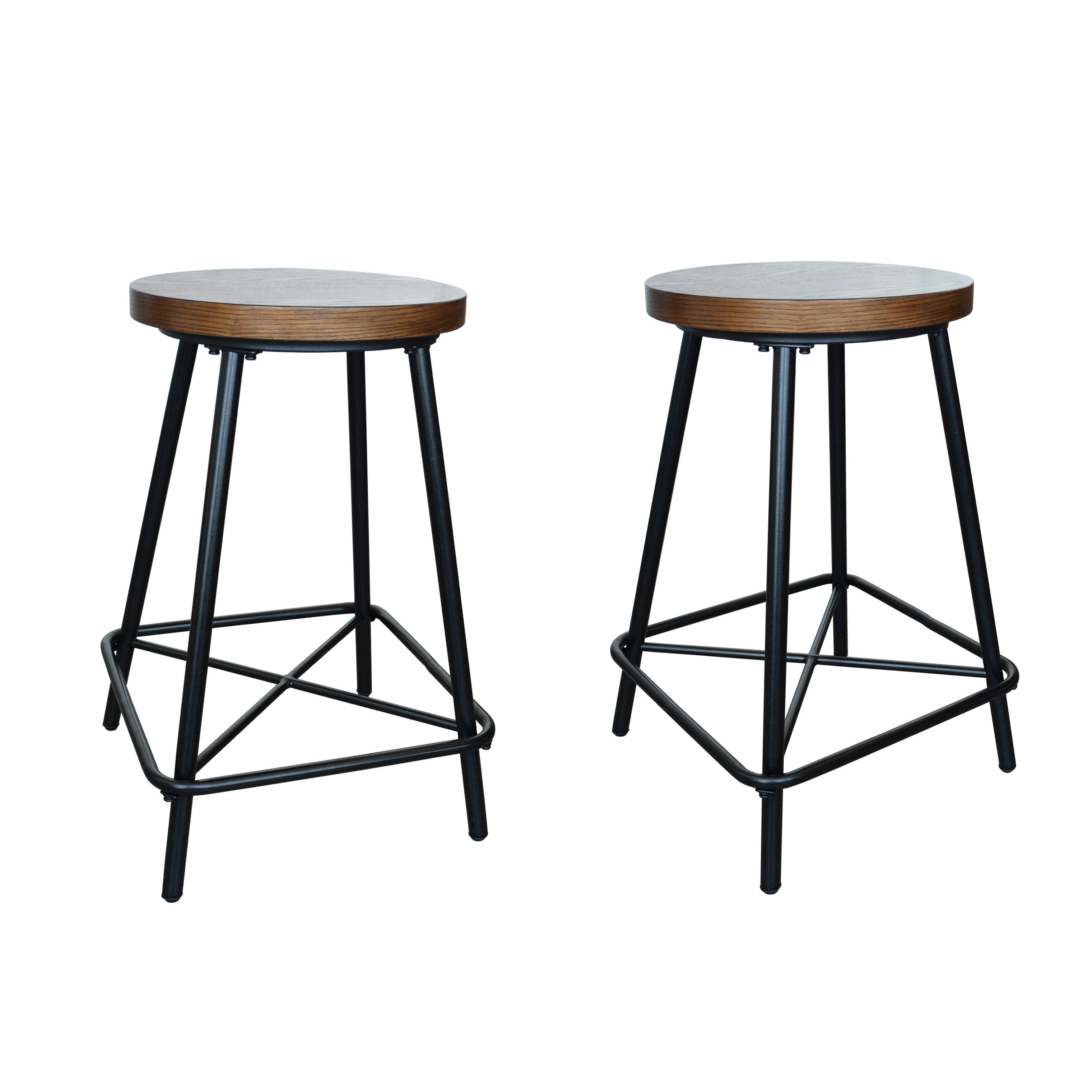 Thatcher Elm Black Stool Set Of 2