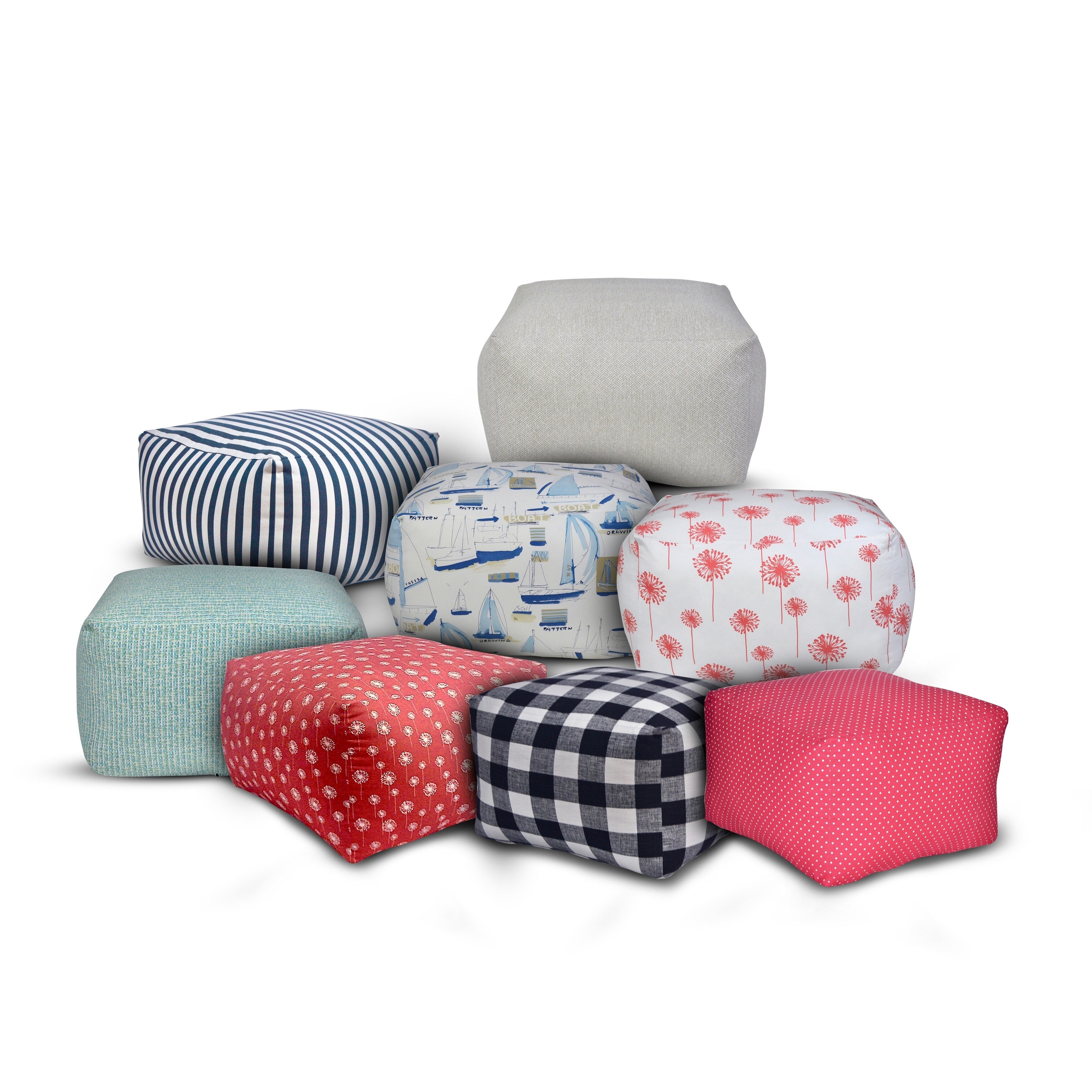 The 1St Chair Pillow Poufette Square Pouf