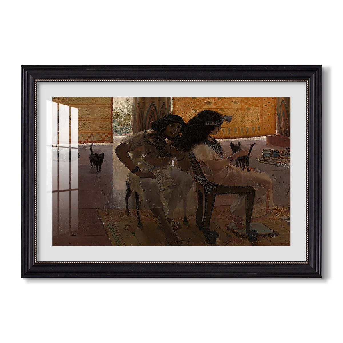 The Age Of The 1914 Georges Antoine Rochegrosse Custom Framed Print