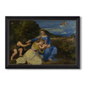 The Aldobrandini Madonna 1532 Titian Custom Framed Canvas