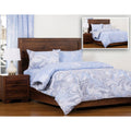 Quicksilver Marbled Reversible Filled Duvet Cover Set