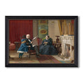 The Brown Family 1869 Eastman Johnson Custom Framed Canvas
