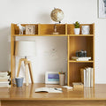 The Classic Desk Bookshelf Beech Natural Wood