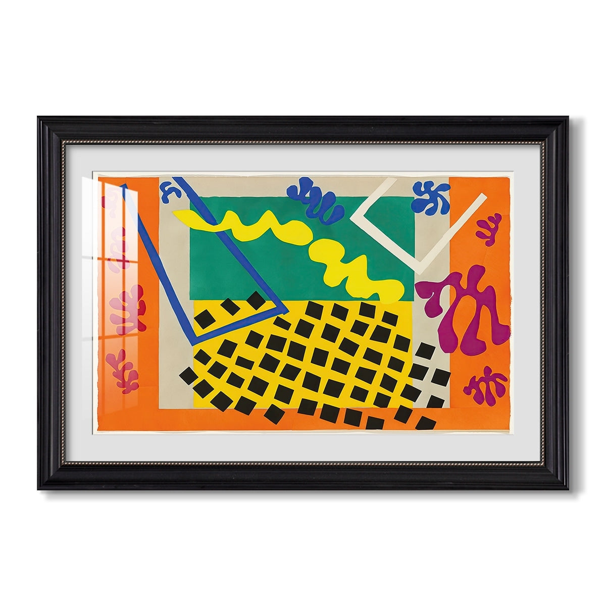 The Codomas From Jazz 1947 Henri Matisse Custom Framed Print