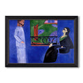 The Conversation C 1908 1912 Henri Matisse Custom Framed Canvas