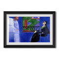 The Conversation C 1908 1912 Henri Matisse Custom Framed Print