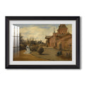 The Country House Of Gustave 1871 Henri De Braekeleer Custom Framed Print