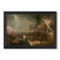 The Course Of Empire Destruction 1836 Thomas Cole Custom Framed Canvas