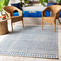 The Curated Nomad Allegheny Indoor Outdoor Bohemian Stripe Area Rug