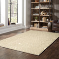 Tribal Reflections Sand Ivory Area Rug 53 X 73