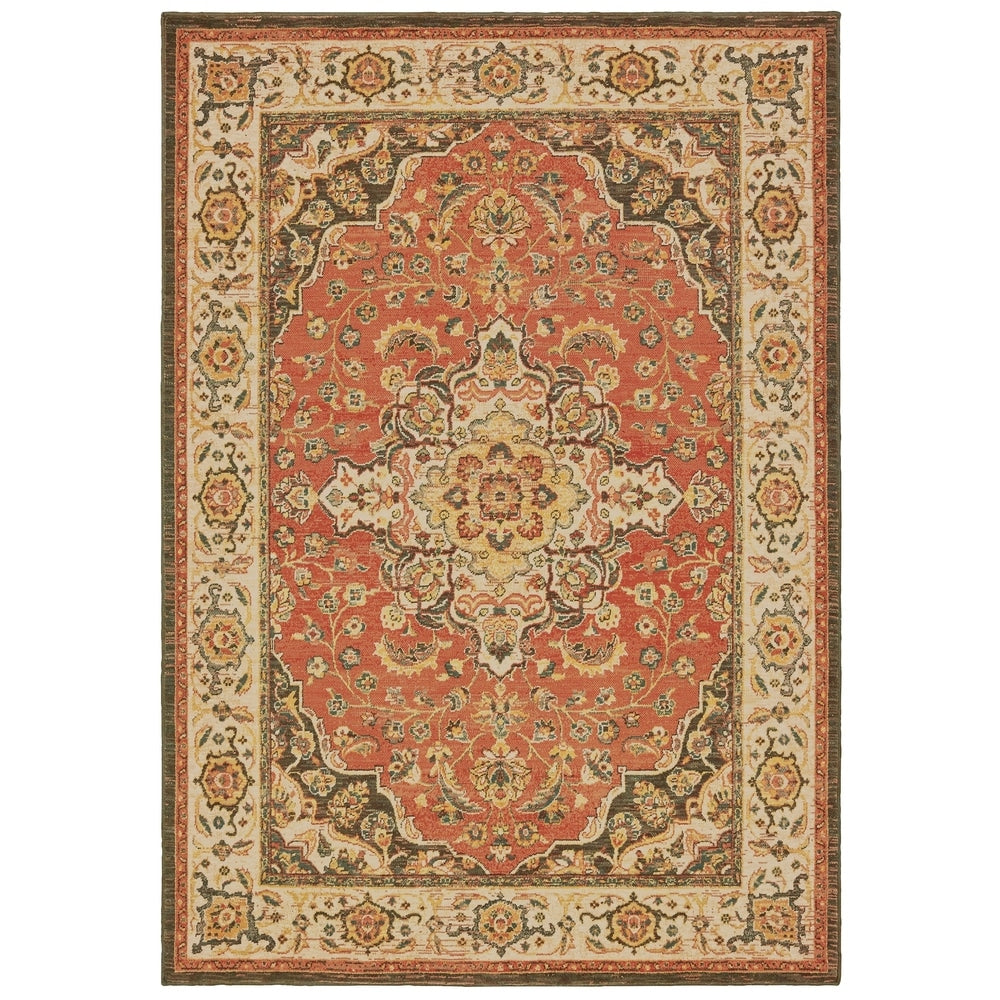 Terrazza Ornamental Medallion Area Rug