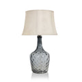 The Curated Nomad Hermann Contemporary Grey Table Lamp