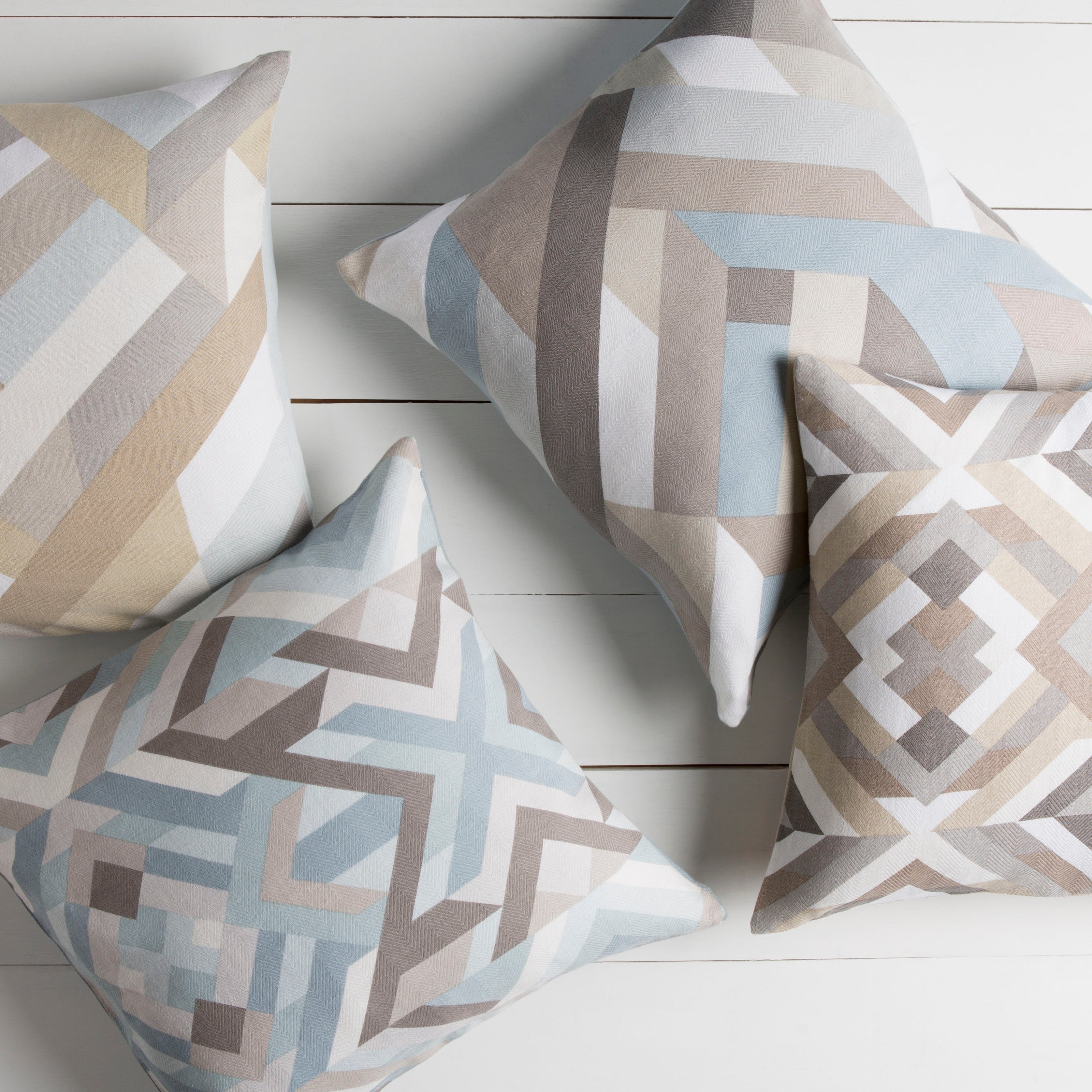 The Curated Nomad Monte Vista 18 Inch Poly Or Down Filled Throw Pillow