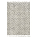 The Curated Nomad Roehamp Textured Moroccan Rug With Fringe