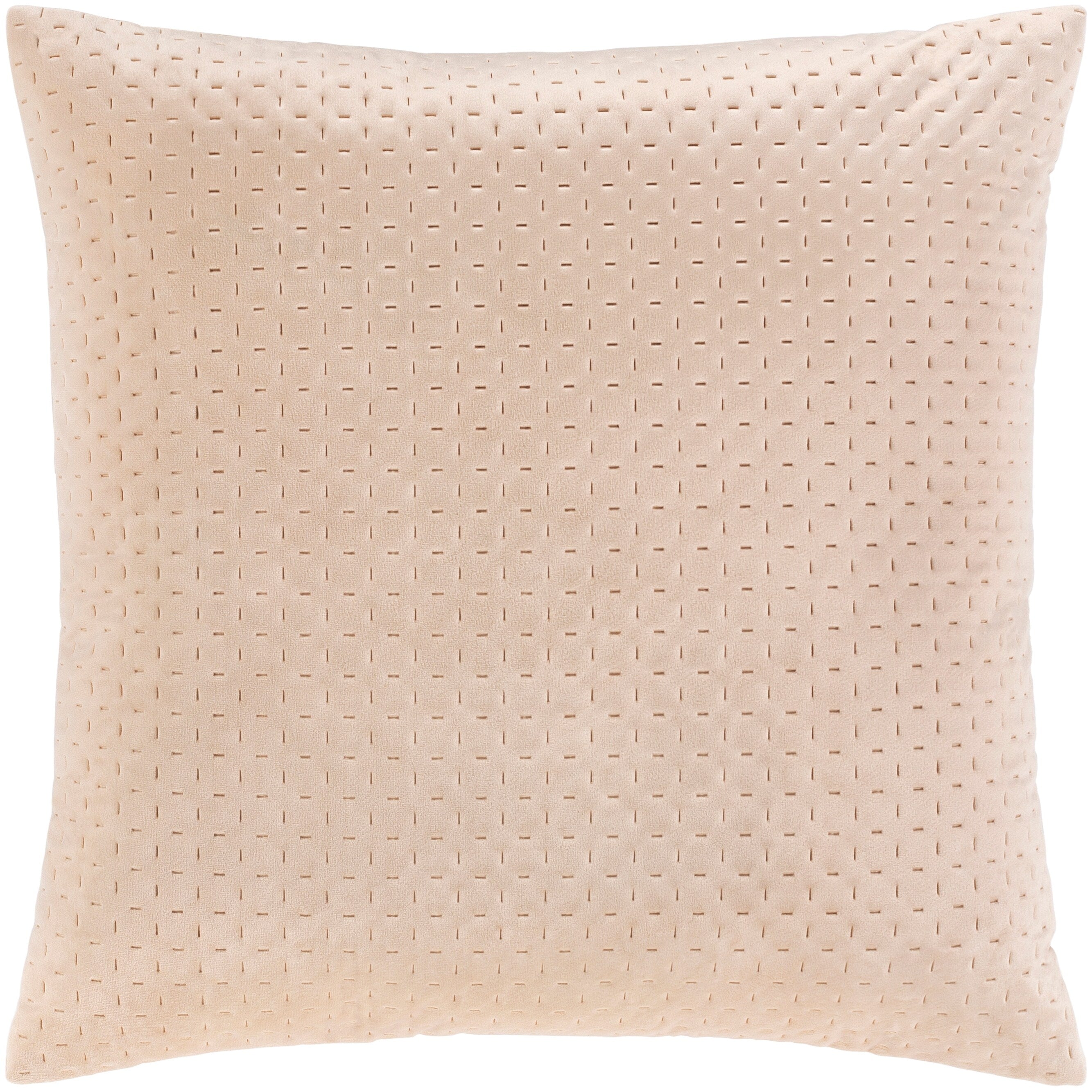 The Curated Nomad Sawyer Velvet Stitched 22 Inch Throw Pillow With Poly Or Down Fill