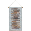 The Curated Nomad Woven Leather Tapestry