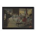 The Dance Class C 1873 Edgar Degas Custom Framed Canvas
