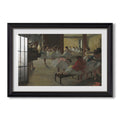 The Dance Class C 1873 Edgar Degas Custom Framed Print