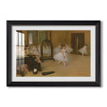 The Dancing Class C 1870 Edgar Degas Custom Framed Print