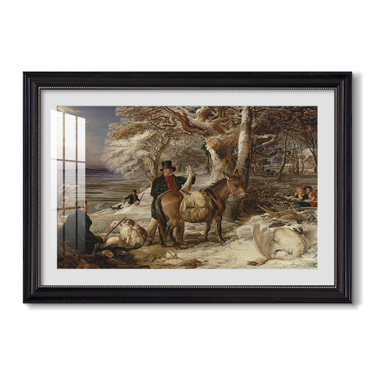The Days Sport 1826 James Ward Custom Framed Print