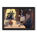 The Dining Room 1886 1887 Paul Signac Custom Framed Canvas