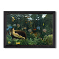 The Dream 1910 Henri Rousseau Custom Framed Canvas