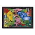 The Dream 1912 Franz Marc Custom Framed Canvas